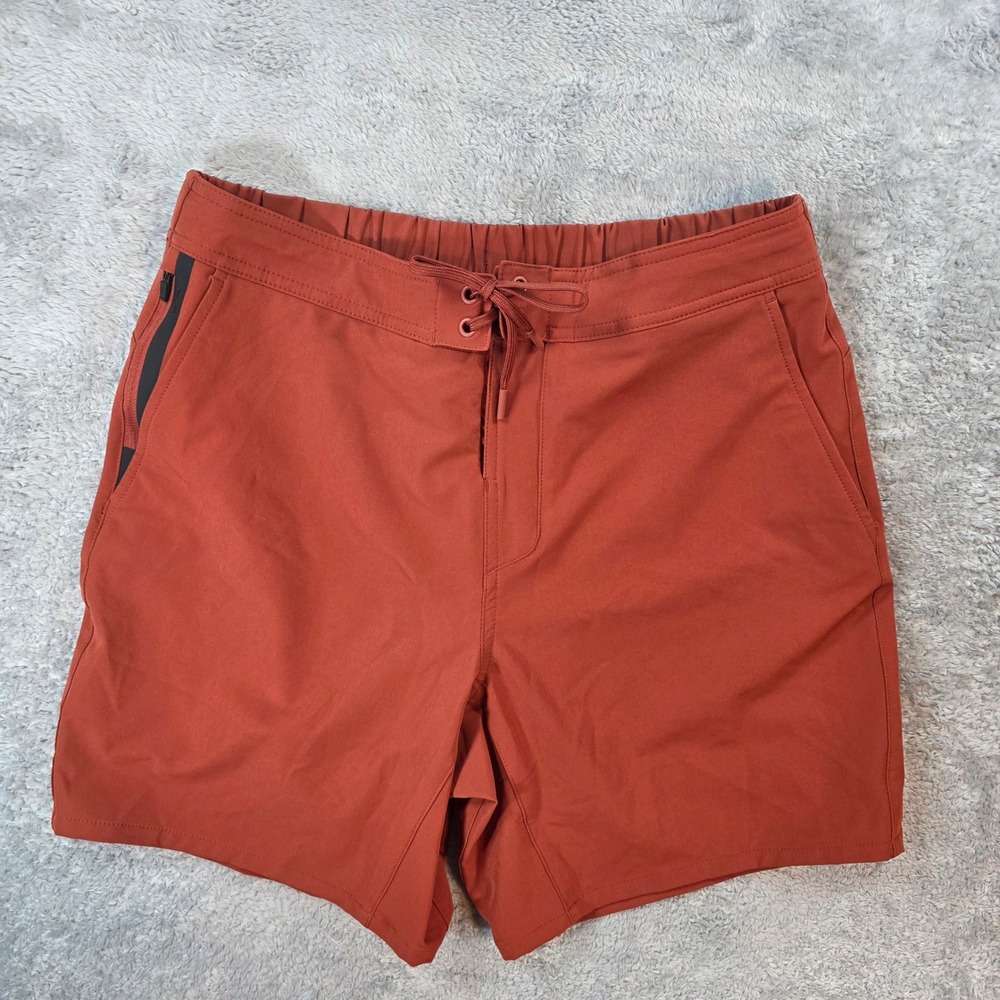 Ten Thousand Foundation Lined Training Shorts Terracotta Rust Medium Mens Short